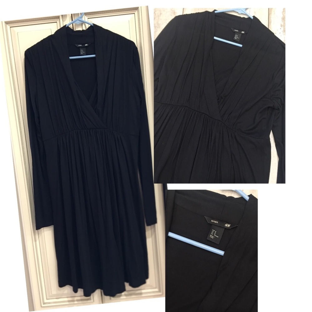 H&M Maternity Black Dress